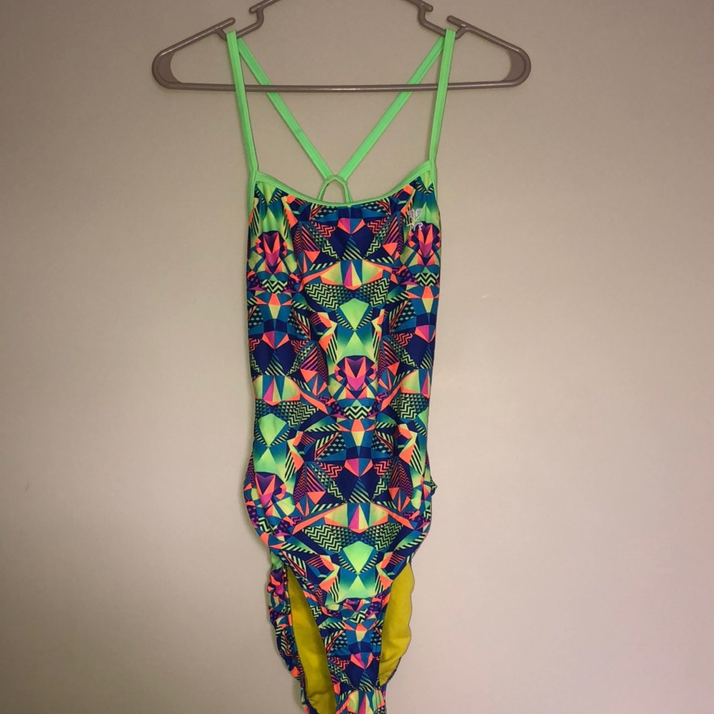 TYR Sport Geometric Bathing suit